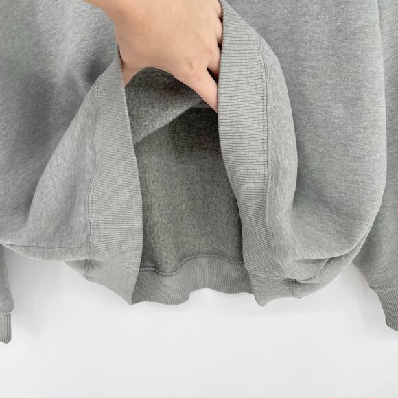 Hollister California Sweatshirt Adult Small Gray Grey 9967B Crew Neck Oversized - Picture 5 of 8